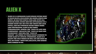 power point presentation about ben ten aliens | PPTX