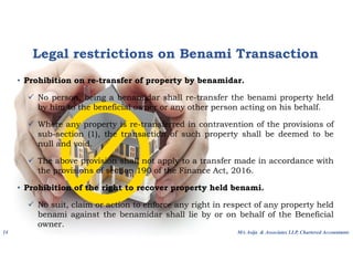 Benami transactions & real estate | PDF