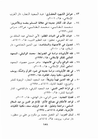 u~l )~ ,)~.:JI ~I ..y. :1$)...4>...!1 ~~1 J..l_,.; _V'!'
.i~ .. , '~ .b ''t"')L.)'I
:.)-:!,>-~~J ~ ~I :U~ ..) ;-4~ .J~l , .&1 Jl,.s- _ Vi
U'lr-" , A~'-"" , ~~I .L.....>.,_., , ~~I .L.....>.,_.,
·r'~~~-r.u
cr. .!.lWI ..wo J k.JI ~'l :~I .!.>L,::.lI ..) '""~I .!.>~ _ Vo
.-'>i• ,.b ,..,..,..UI ~l..wo :~ '.j;_,.,.ll ..JJI..wo
)> ,~_d.>.JI .:r...Lil ;y :..L.,.o~IJ ,~~~ ~ J.,...._; _VI
-r~ ·'· '.J. 'i'>U1
~I , .,.-L:S_,JI ~ :.J.;I_,..<JI ..) :t....I.J> -=-4_,.lJ~I ...,; - VV
.i ~ O,V , IJ. ,.,...')...,'XI _,s;.ul .,..-JWI
.l.p-.o-11 , ;J-'o"->' ~ .r"L.. : >~~I ..) ,_;1J ~I_,.!I ..a.; _ VA
.i ~ • •~ , .b ,'t"')...,)'I __$..ill .,..-JW I
~J - ~
....;..Y. ,..:.:JIJ .;,1_;)1 ._,..;. ,j '-4~ LI.J> •-=-4.,!;'1 .w ,j _v~
-r~~~' '.b ,;..r"WI ,;;._,..J ;;_,;:s:.. '..,SJW>,;ll
_....:.:li ;;_;_,.::;)I , .)l;,.J I ~I ..wo :~?J ~ .:r..!:ll .W ,_j _A•
.i  ~ ~ o _ _.  i 1 , <,;l:J I ;;_._,kJI , C'j_,::Jly
).lll ''-F'WI)> •,jrJI ~l..wo :0..1.11 ~I o•l} ,_j _A
·r'~~· ,~.J. ,_r:.U ;c,.....;,::JI
·i~ • ·~ '.b ,,p4JI )> 'c/l_ril c_,-> :-4.J>:.::ll 4W>i _A~
i~l ~.f. .:r,..UI r il..'XI :i,;~1 ~~ ,_j i~~l ~I} _ A'f
.:,L,.lSJI ~ , ..u...... J Jj)I -1,s- .U. : J.:.l...;J ~If' , .,....WI
·i~~t _ _.tt ,;..r"WI •'-!..r".J~I
' .)_,k:-o ;,r. ~ 0-: i?---- ;,r. J....>...o ~I Y. :'":-'_,...!I .;,LJ _ Ai
.... liH ,r.Jo •-=-J.r-0 ,.),L.o ;~>
 