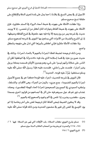 الصناعة الحديثية في شرح النووي Benamor.belgacem