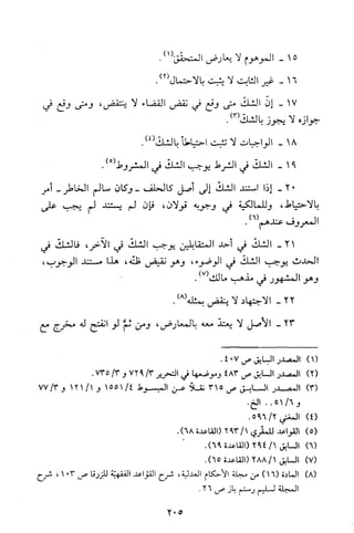 قاعدة اليقين لا يول بالشك Benamor.belgacem