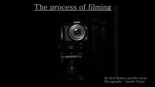 The process of filming
By Jack Hudson and Ben Jacks
Photography – Amelia Taylor
 