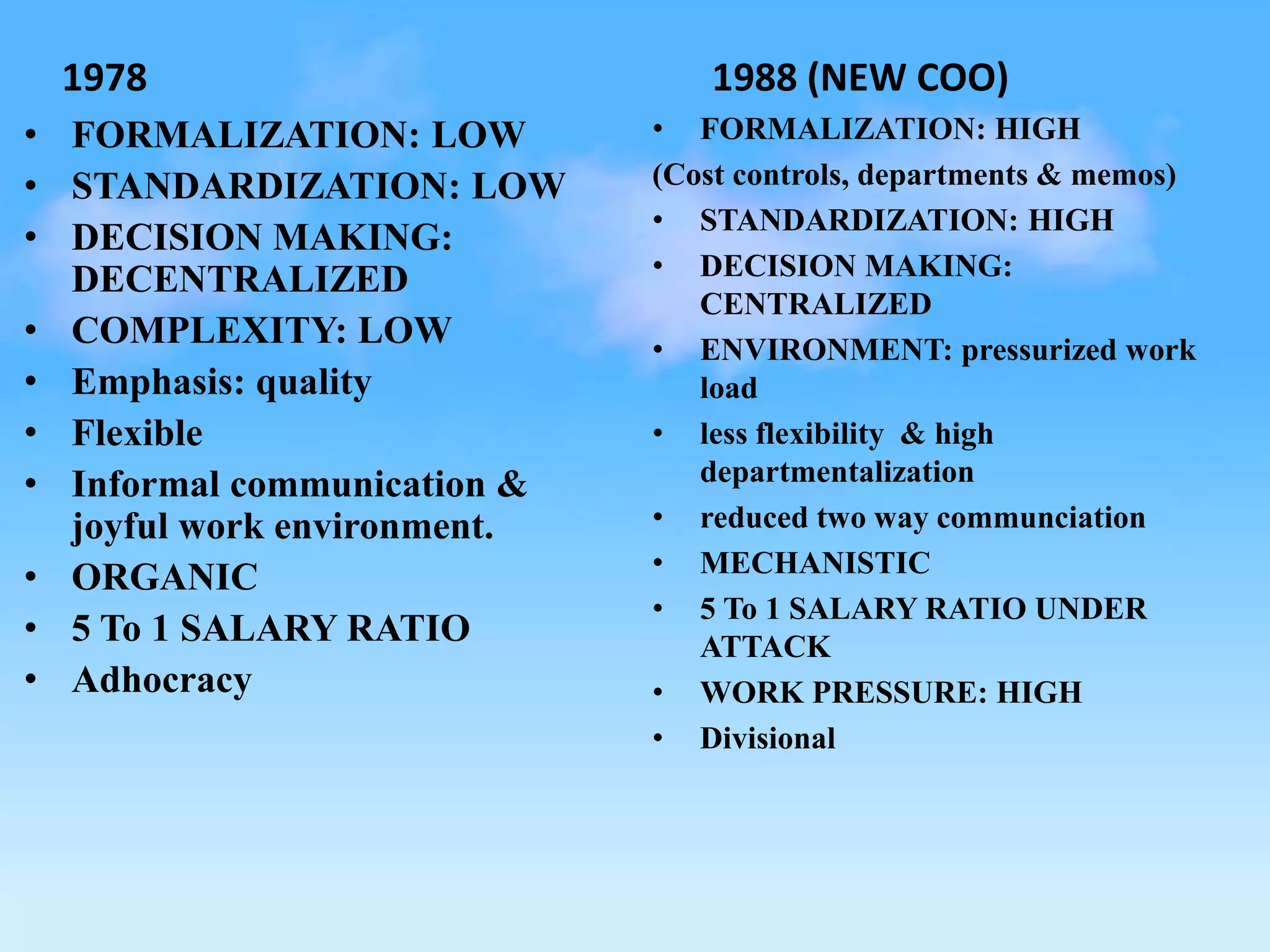 Ben and jerry's CASE STUDY ORGANIZATIONAL DESIGN | PPTX
