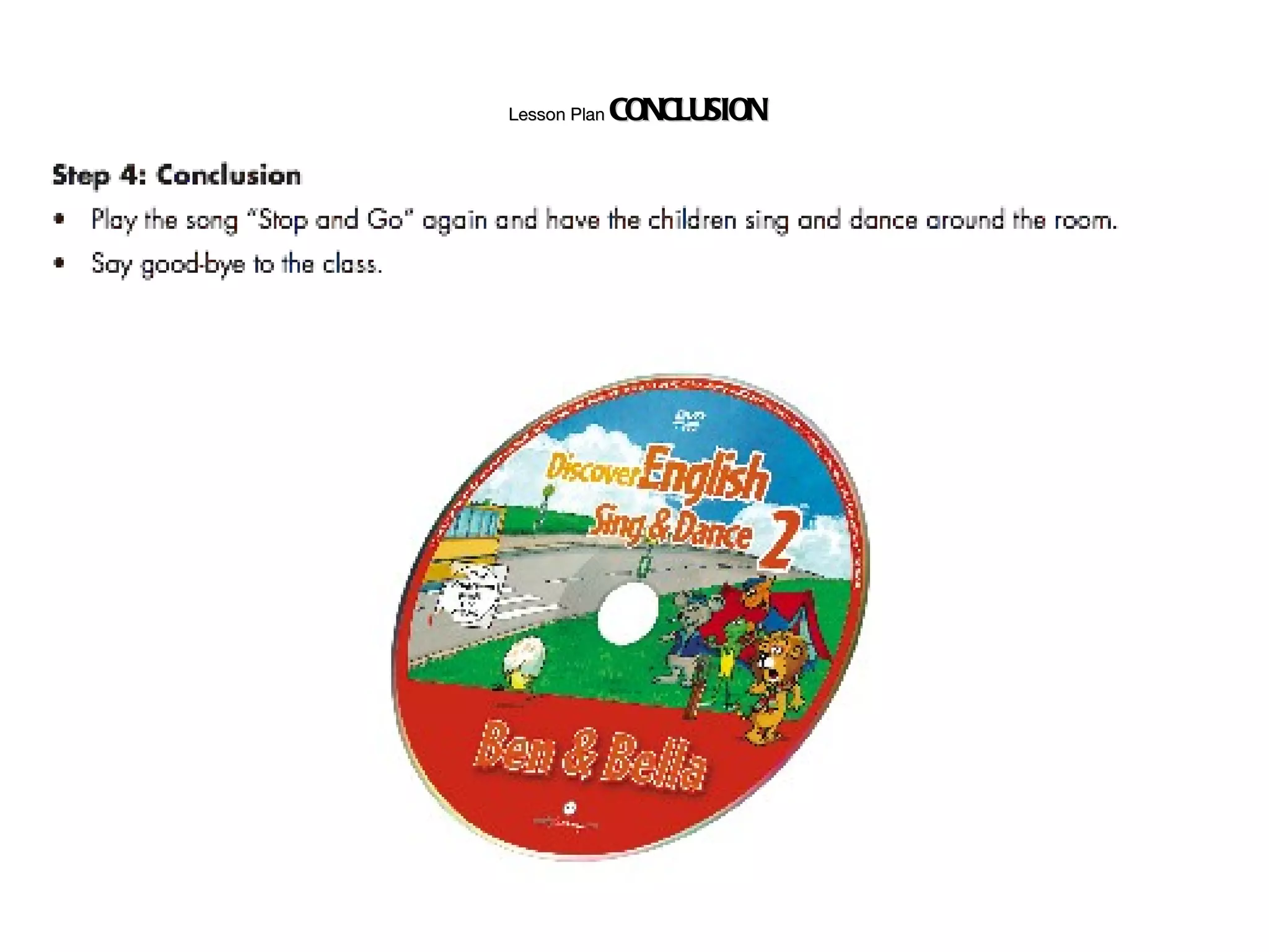 Lesson Plan   CONCLUSION
 