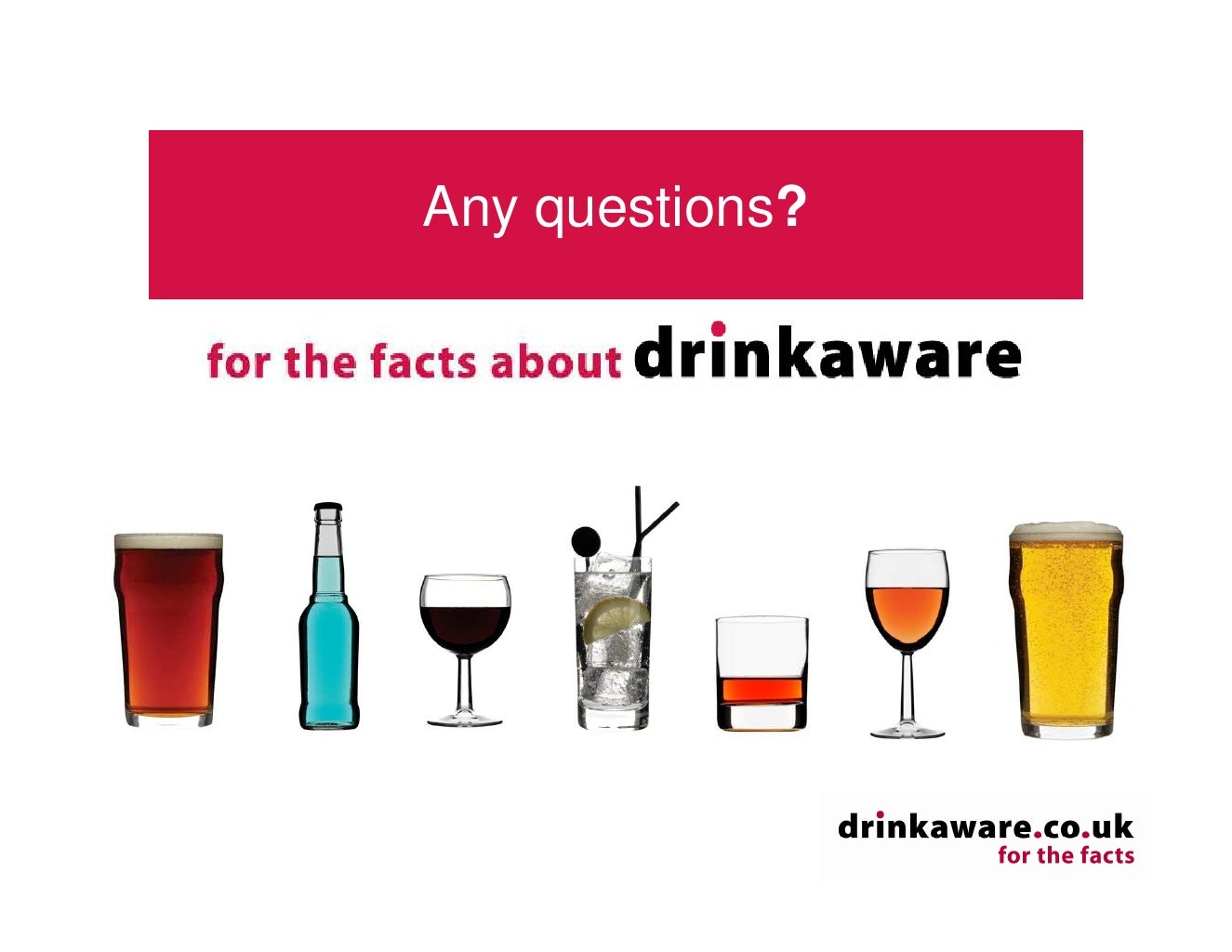 Drinkaware Going mobile at Drinkaware