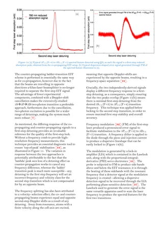 Mphys project - Towards a three-step laser excitation of rubidium ...