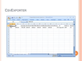 CSVEXPORTER
38
 