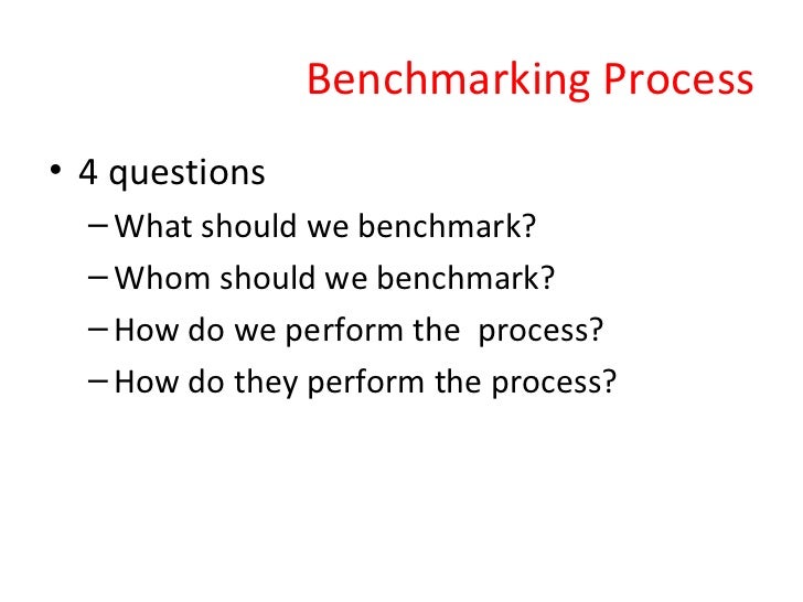 project benchmark definition project benchmark definition