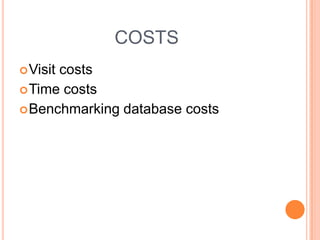 Benchmarking and Gantt chart | PPTX
