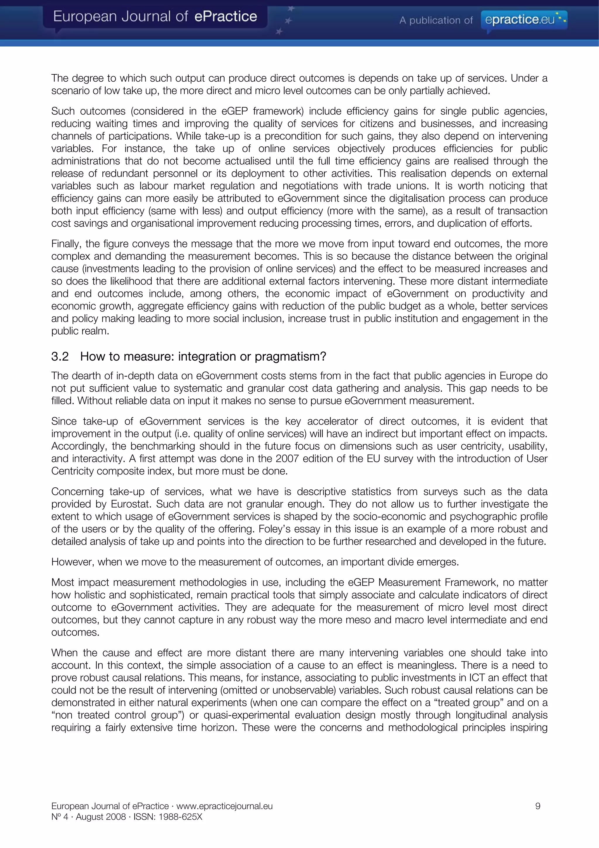 Benchmarking eGovernment: tools, theory, and practice