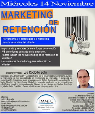 Benchmarking - Marketing de retención