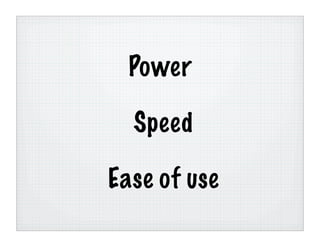 Benchmarking Perl (Chicago UniForum 2006)