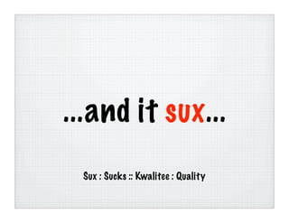 Benchmarking Perl (Chicago UniForum 2006)