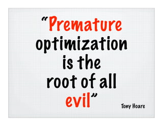 Benchmarking Perl (Chicago UniForum 2006)