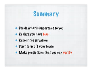 Benchmarking Perl (Chicago UniForum 2006)