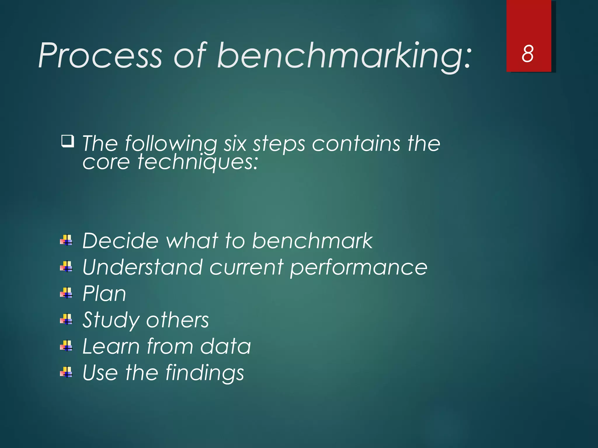 Bechmarking- Total Quality Management (TQM) | PPT