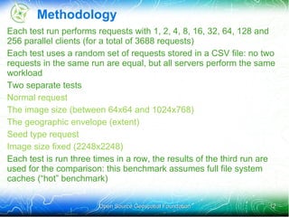 Rules of engagement Each server is tested in its latest version  