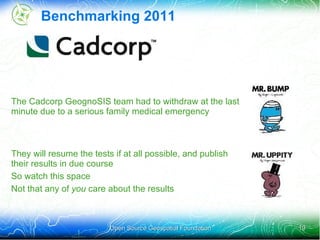 Datasets Used: Extents Open Source Geospatial Foundation 