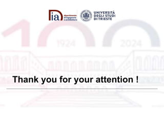 Thank you for your attention !
 