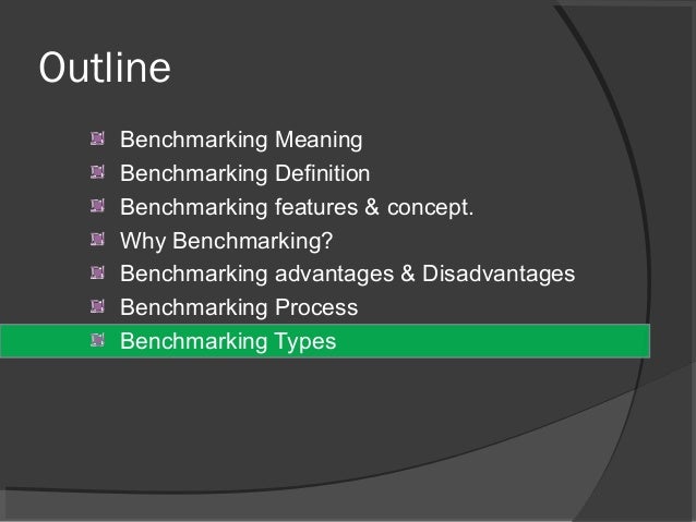 an analysis of the types steps and benefits of the concept of benchmarking • a benchmarking of the this analysis is meant to serve as a first step in a benefits review feature statutory benefits typical practice client type. an analysis of the types steps and benefits of the concept of benchmarking • a benchmarking of the this analysis is meant to serve as a first step in a benefits review feature statutory benefits typical practice client type.