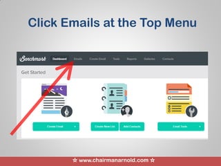 ☆ www.chairmanarnold.com ☆
Click Emails at the Top Menu
 