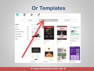 ☆ www.chairmanarnold.com ☆
Or Templates
 