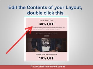 ☆ www.chairmanarnold.com ☆
Edit the Contents of your Layout,
double click this
 