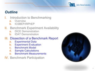 Benchmark Tutorial -- III - Report