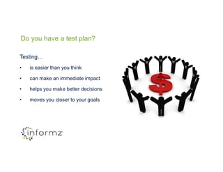 Hot Topic: Frequency
โI am beginning to think we send way too many emails to peopleโ
โHow many emails a week should we send?โ