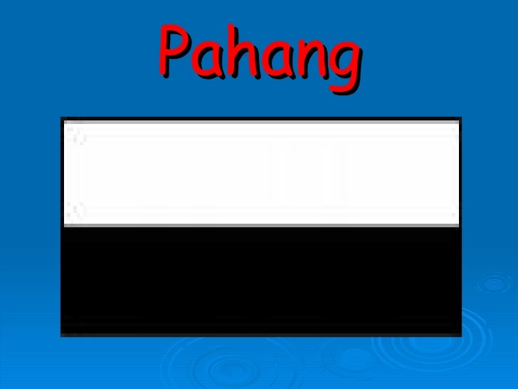 Bendera Negeri Pahang