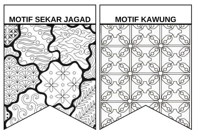 bendera hias motif batik untuk hiasan kelas | PDF
