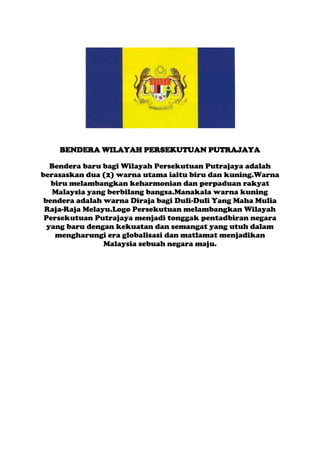 Bendera malaysia mengandungi 14 jalur merah dan putih | DOCX