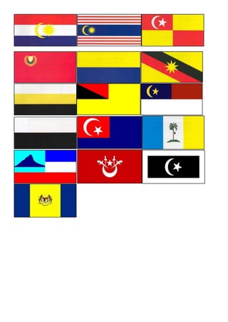 Bendera-Bendera Negeri dan WP di Malaysia