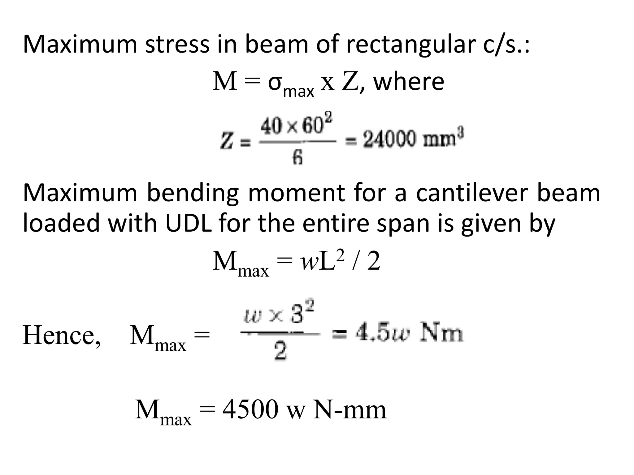 Bending stresses in beams | PPT
