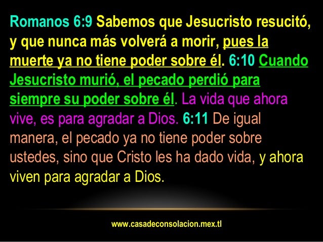 Resultado de imagen para romanos 6 9