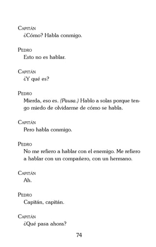 4	B#	/		(7		)!		 
(	2( 		 !		(/	0	!(8 
;	 	 	 	 %(4	 	 	 	 ()!(8	 
 
!0	 *	 (	 (!(	 ()!	 #	 ( 
((!(8	 (	 (	  	 !((	 0	  	  
%8	F			$ 	/!		% G	!((		( 3 
%(	 		!	$(#	0#	 (#	 	( 	3 
(	/B	((#	(	 	!	!*( 3 
	 		!0		((		2!	 
	  8	 	 #	 	 )!	 ((8	 M 
$(	 (	 )!	 	 *(	 8	(	   
como tú, hijito y 
los dejamos tranquilos, ya que Pedro no está tan untado 
L 
Au-a 
y bella 
Pedro tu 
ína 
con una familia como la 
tuya los remordimientos se esfuman con las sonrisas de tu hijo vién-rora 
dolo crecer a salvo. 
 