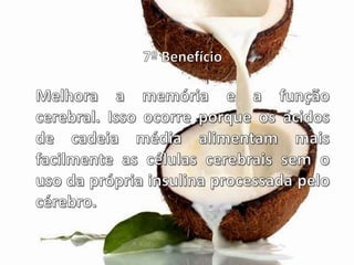 Benefícios do óleo de coco