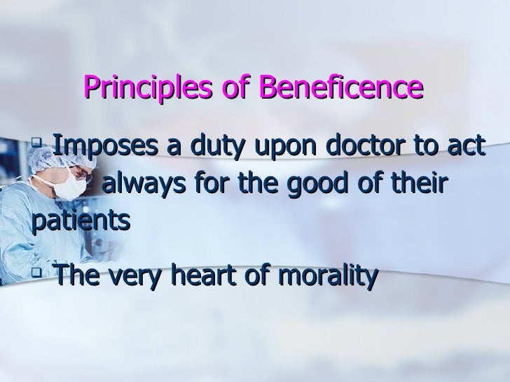 Beneficence