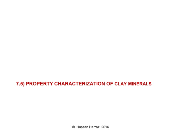 Beneficiation and mineral processing of clay minerals | PDF