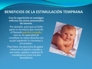 Beneficios de la estimulación temprana - Bebé Genial
