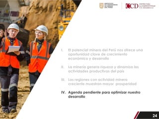 Beneficios y Potencial de la Minería en el Perú para el Desarrollo ...