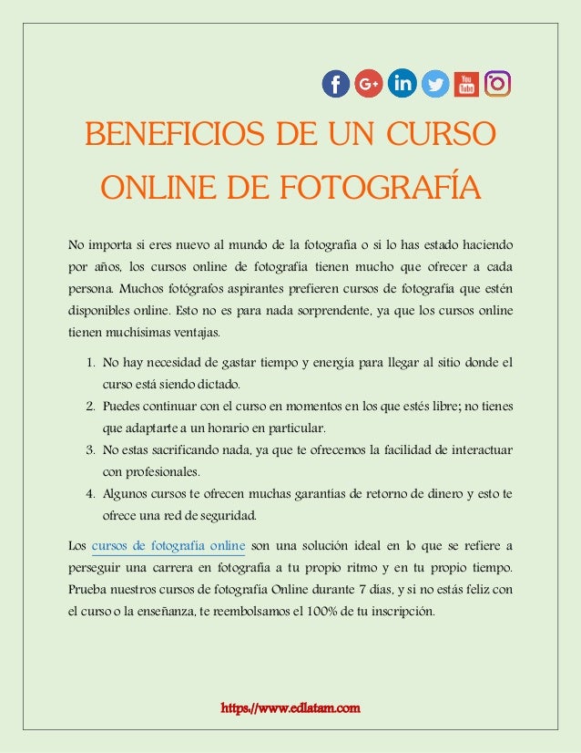 Cursos de Fotografia Gratis Online 43 Cursos de Fotografia Gratis Online 68
