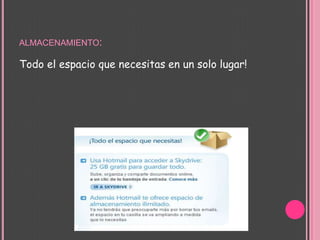 Escribir y enviartuscorreos.