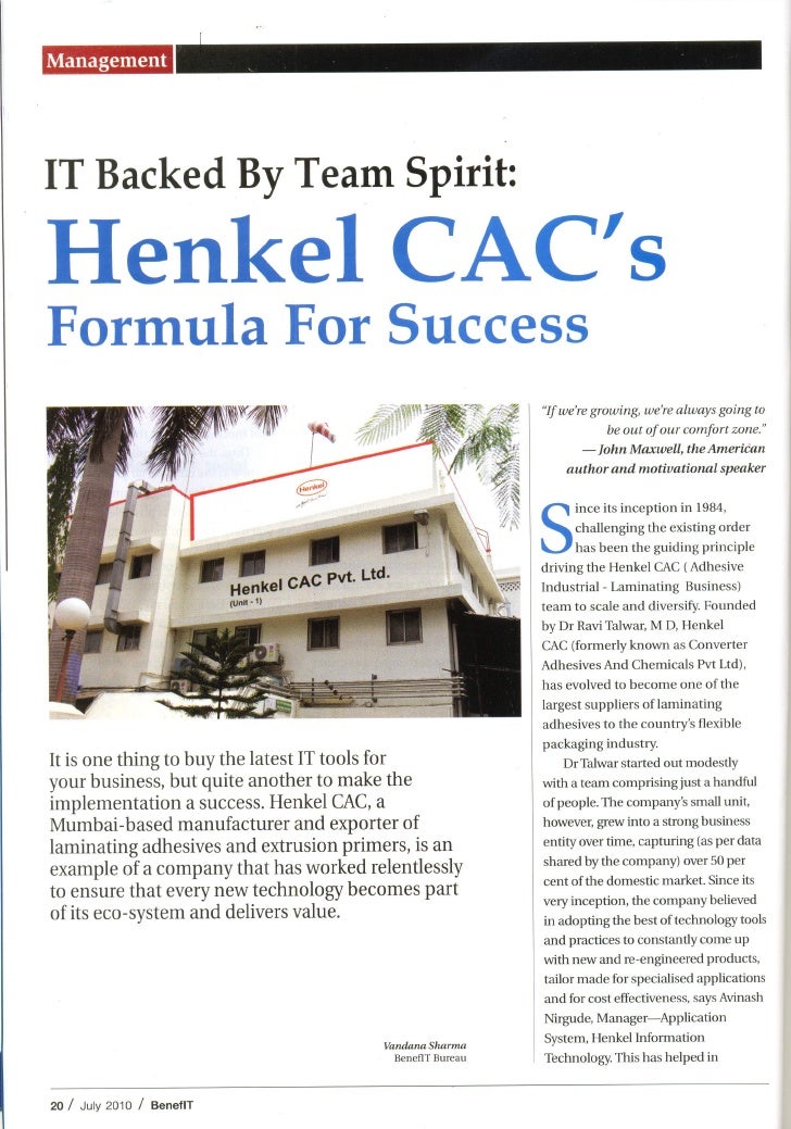 henkel case study pdf
