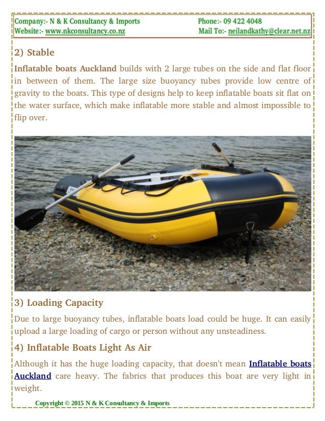 Benefits of Inflatable Boats