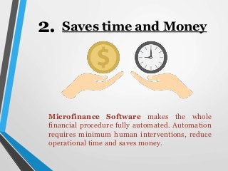 Top 5 Benefits of Microfinance Software