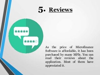 Top 5 Benefits of Microfinance Software
