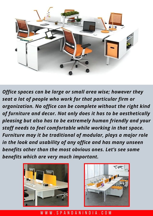 Benefits of Modular Office Furniture Spandan Enterprises Pvt. Ltd.