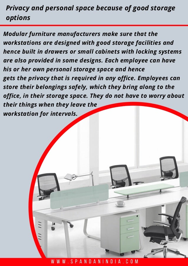 Benefits of Modular Office Furniture | Spandan Enterprises Pvt. Ltd.