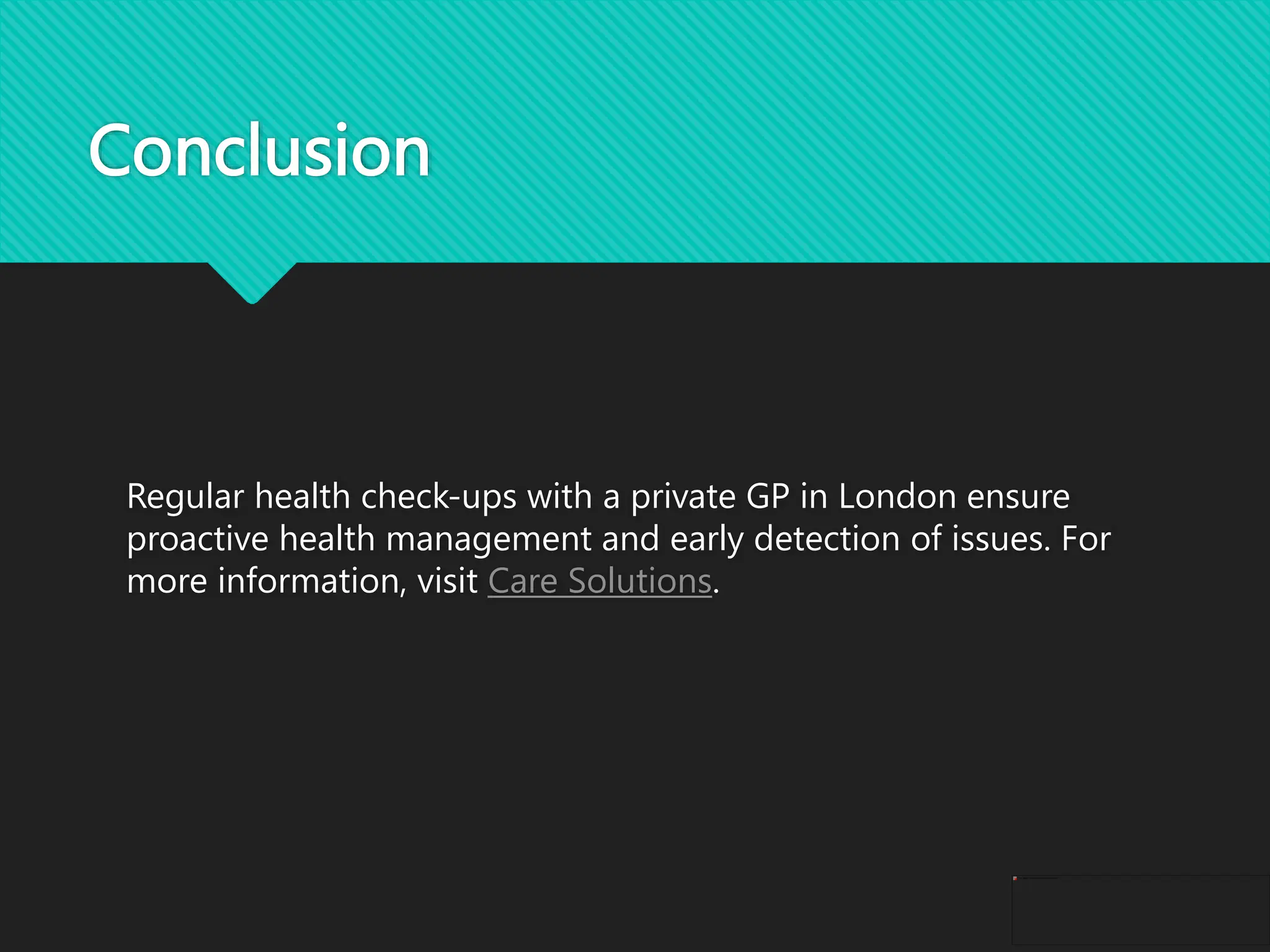 Gp Health Check Benefits of Regular Health Check-Ups with a Private GP in London | PPTX